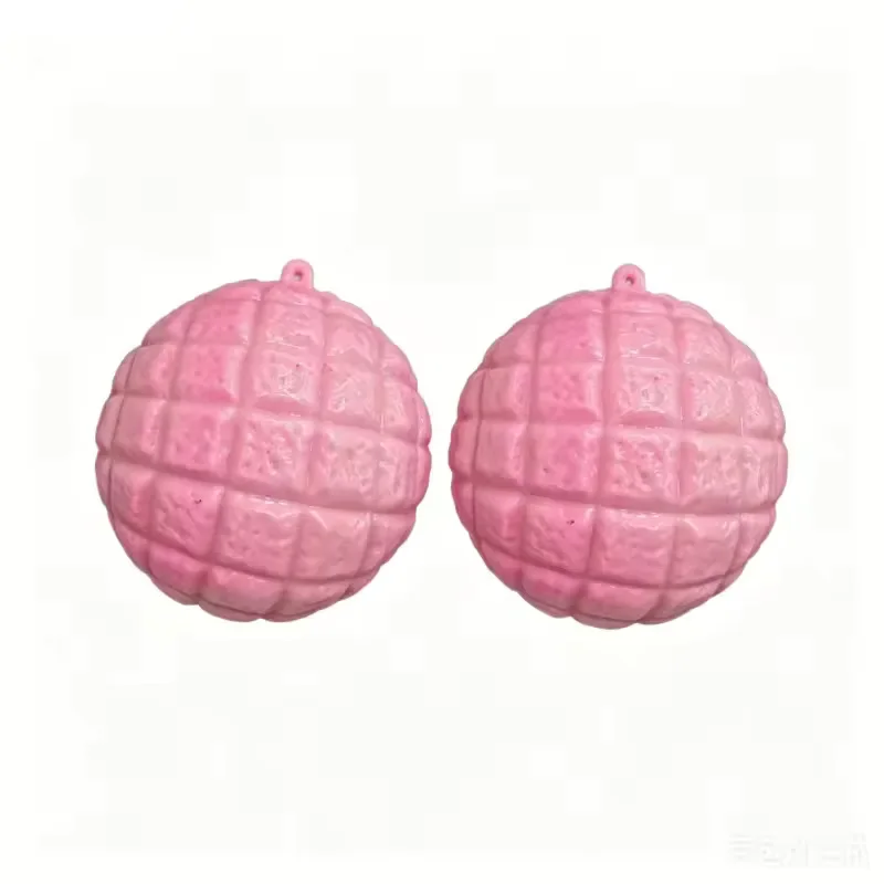 Lebensmittelförmiger Stressball Ananas-Brötchen Quetschspielzeug Formbarer Hüpfball ASMR Sensorisches Anti-Stress Fidget-Spielzeug Quetschspielzeug – Detail 5
