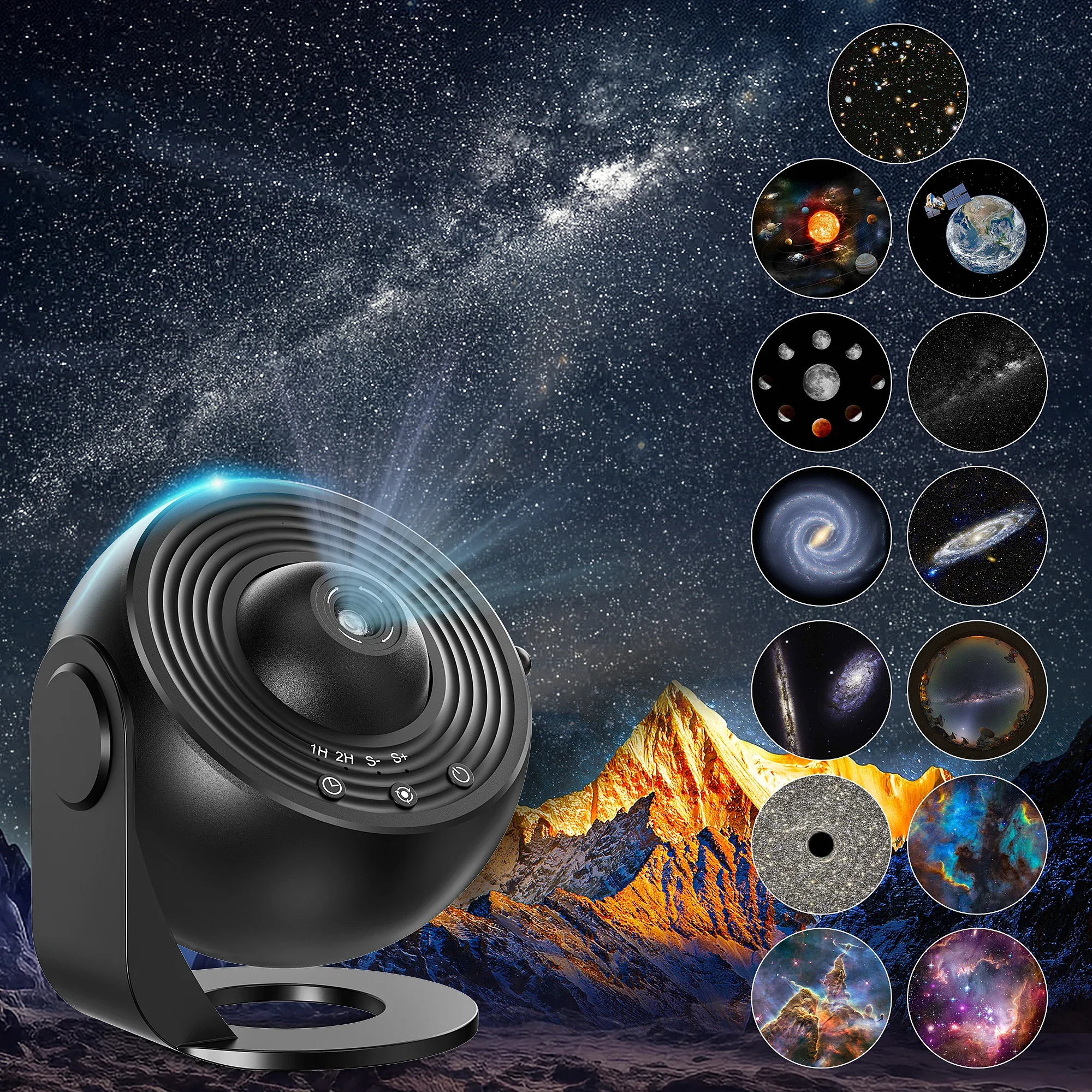 

13 in 1 Star Projector, Planetarium Projector Bedroom, Aurora Projector, Night Light Projector Adults