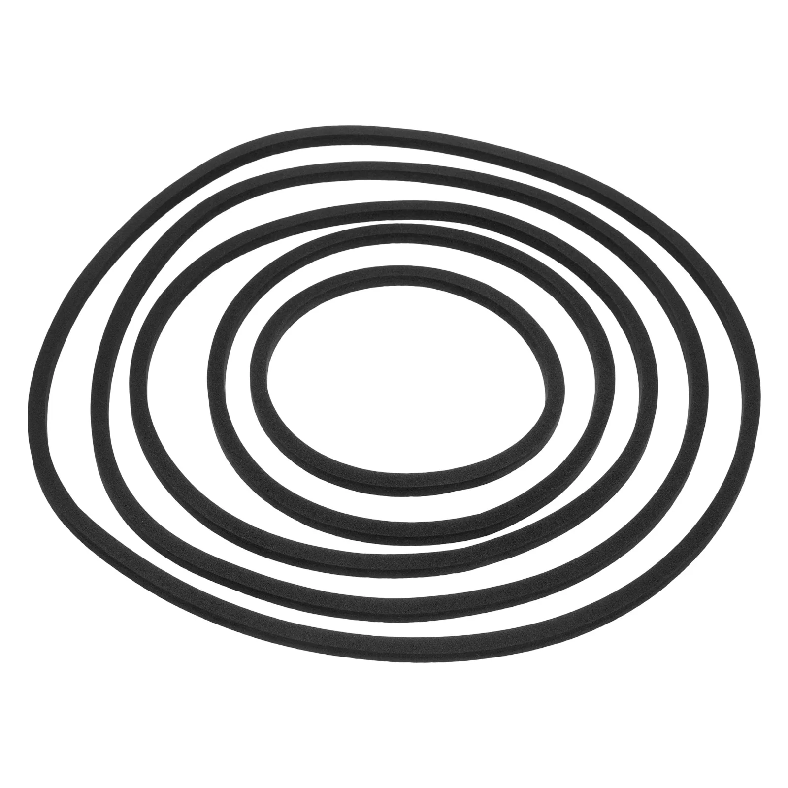 

5pcs Floating Duckweed Rings 80-200mm Aquarium Fish Feeding Circle Tank Plant Holder Floating Ring Feeder