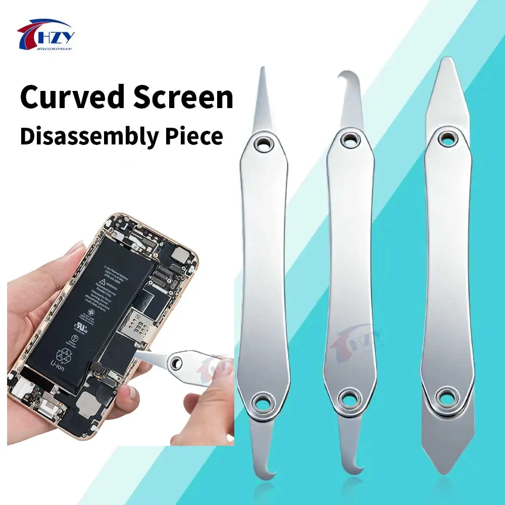 HZY CPU Prying Knife Disassembly Blades Pry Opening Tool Metal Crowbar Kit For Repairing Phone Computer IC Chip BGA Hand Tools