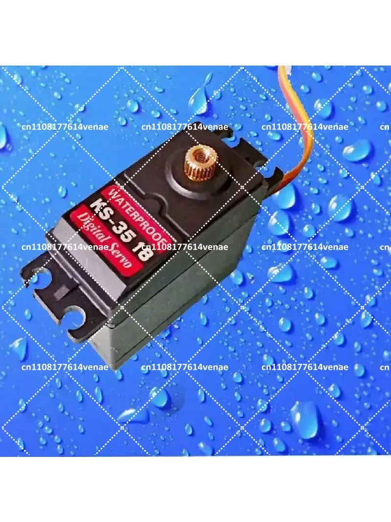20KG High Torque Digital Servo Metal Gear Full Waterproof for RC Car Robot Arm Remote Control