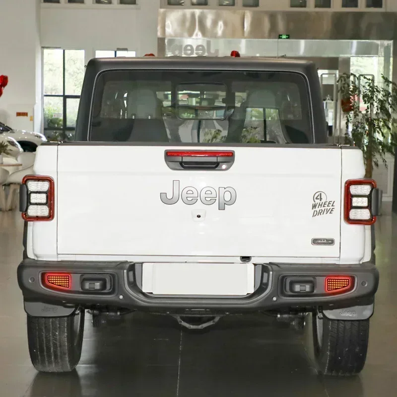

Автомобильные светодиодные лампы заднего бампера 12 В для Jeep Gladiator 2019-2022 стоп-сигнал указатель поворота резервный отражатель задние фонари противотуманные фары