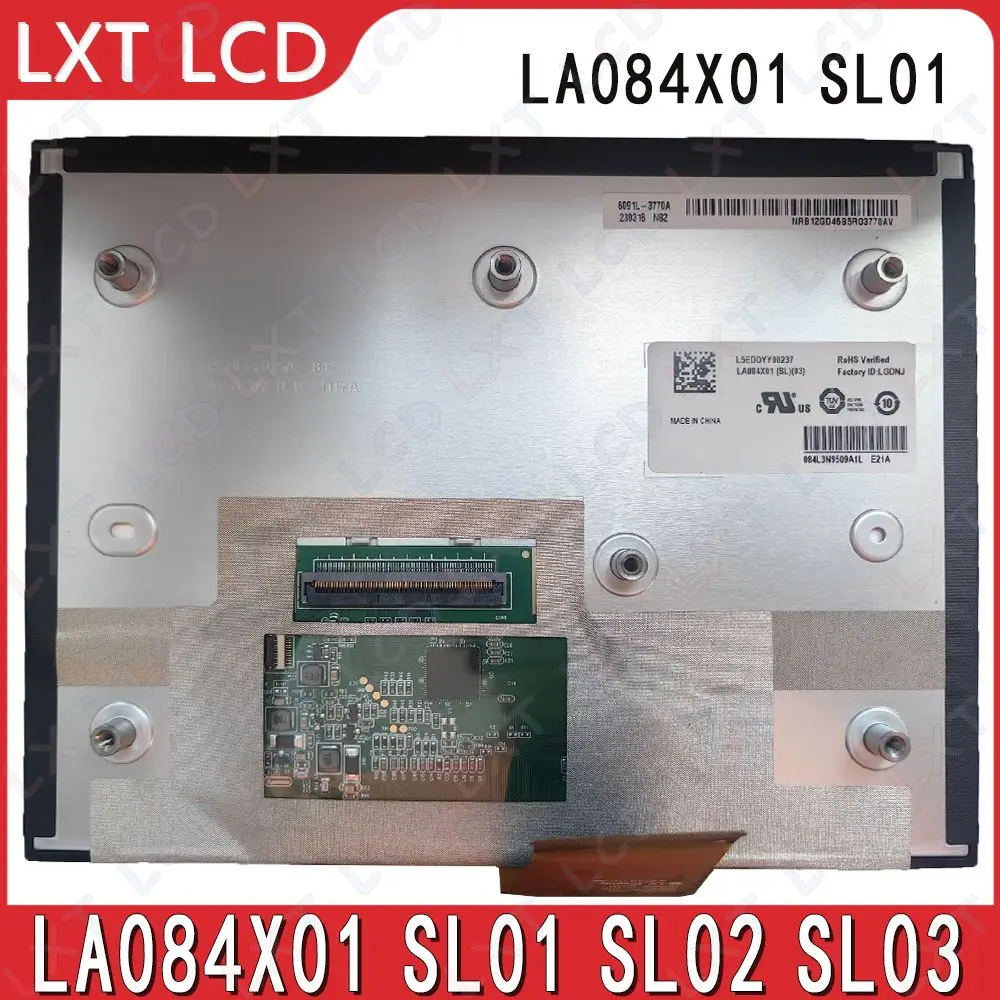 

Панель ЖК-экрана для LG Display LA084X01 SL01 SL02 SL03 Автомобильная замена Uconnect 4C UAQ ЖК-сенсорная навигация