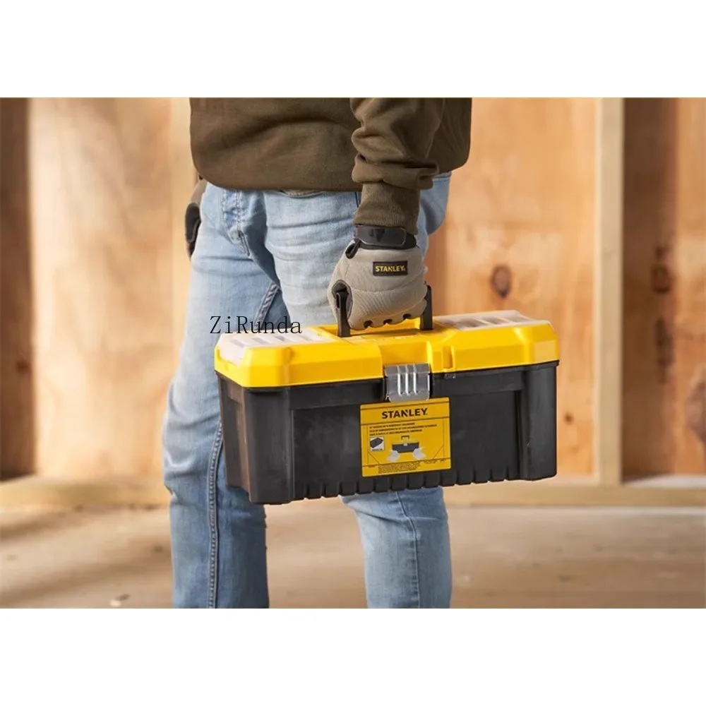 Hardware tool box, electrician multi-functional maintenance, industrial grade extra large portable car storage box