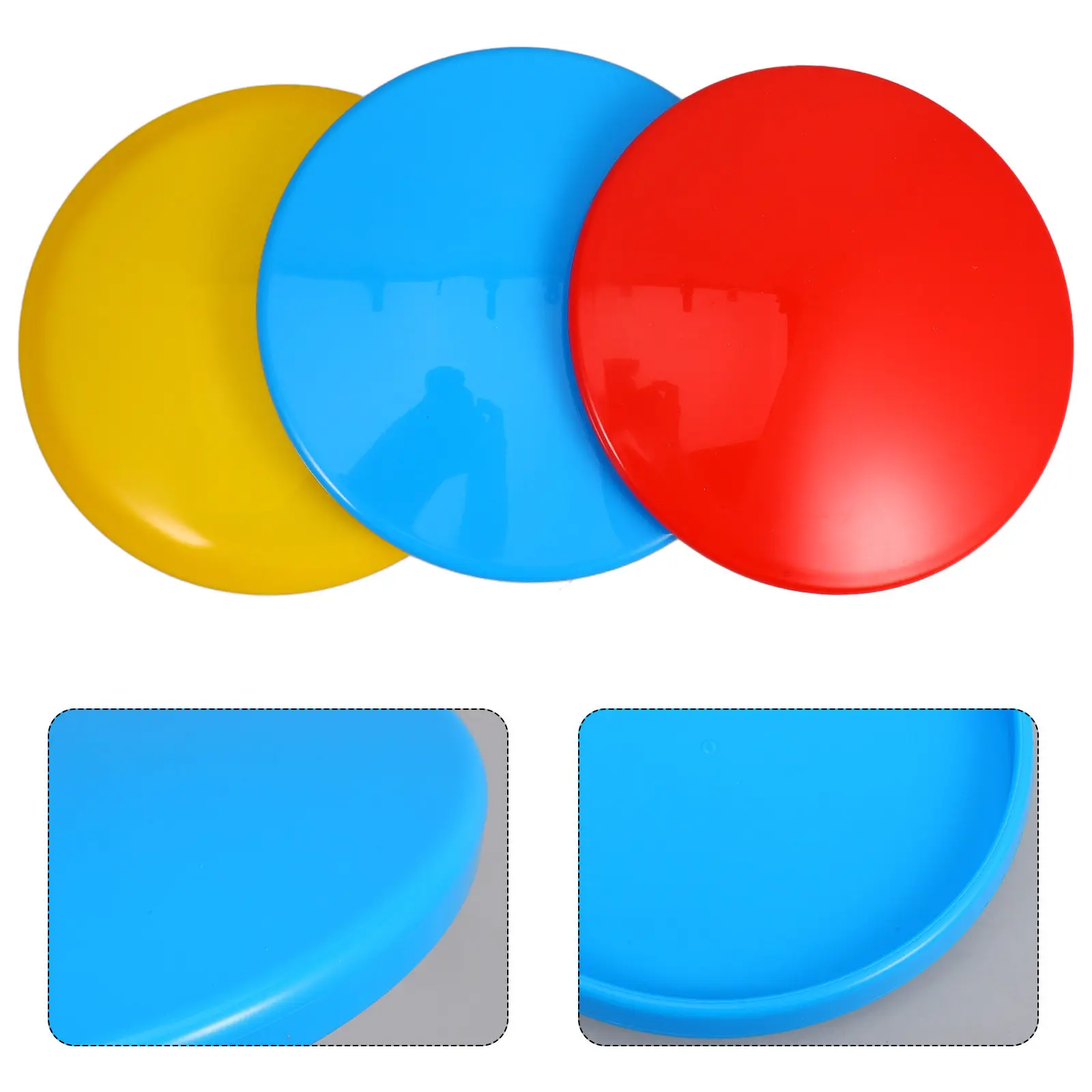 

1Set Disc Golf Set Professional Grade Flexible Plastic Discs Easy Throw Weight Perfect for Novice Players Midrange Driver Putter