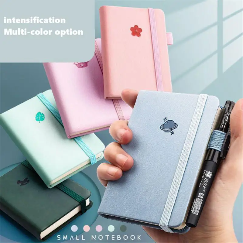 1Pcs A6/A7 Mini Notebook Portable Pocket Notepad Diary Planner Agenda Memo Office School Stationery