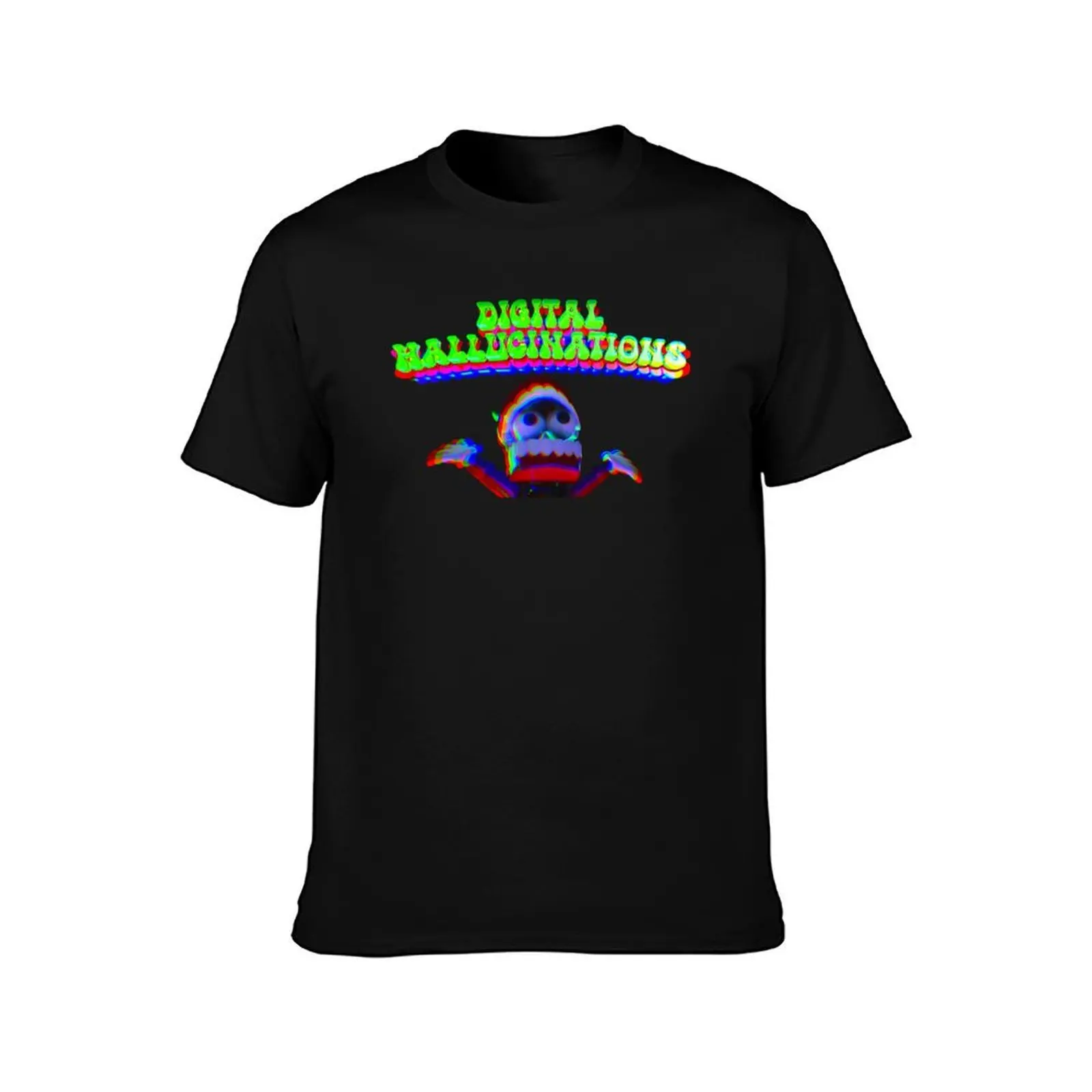 The Amazing Circus - Caine - Digital Hallucinations T-Shirt Plus Size Non-Shrink T-Shirt