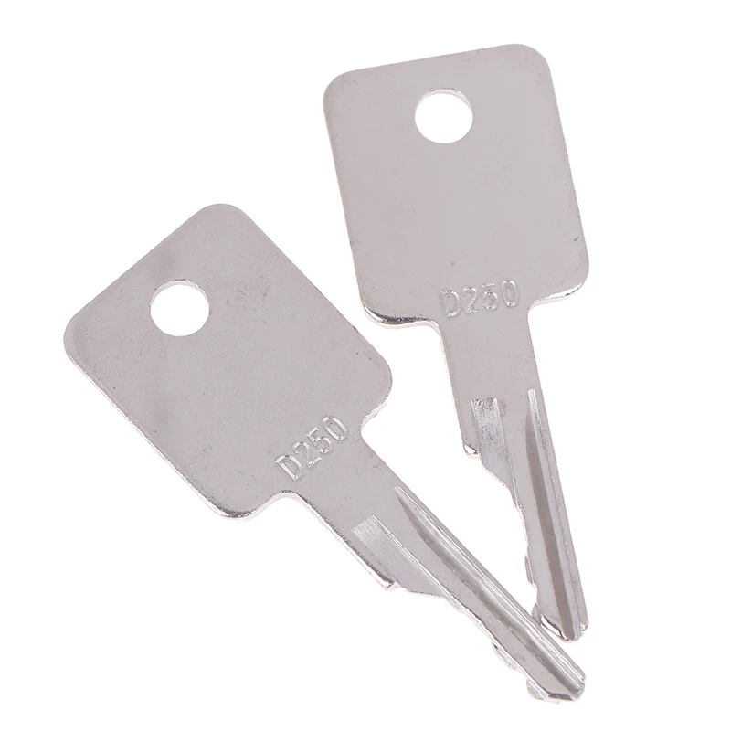 2 Pieces Of Bobcat Keys Applicable To S550, S185 Skid - Steer Loaders, Sweeper Keys, And S331 / S160 Excavators