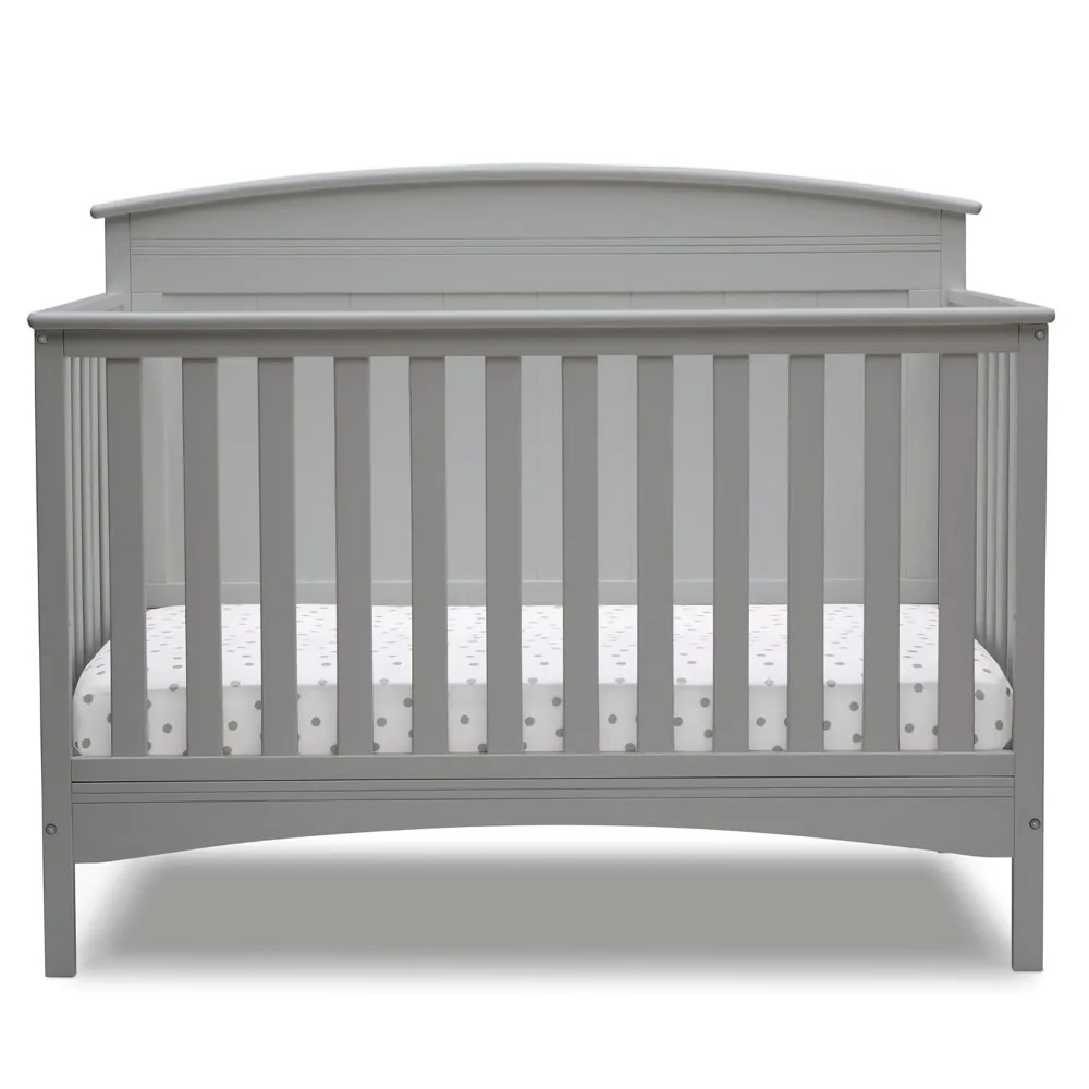 

Archer Solid Panel 4-in-1 Convertible Baby Crib - Greenguard Gold Certified, Grey