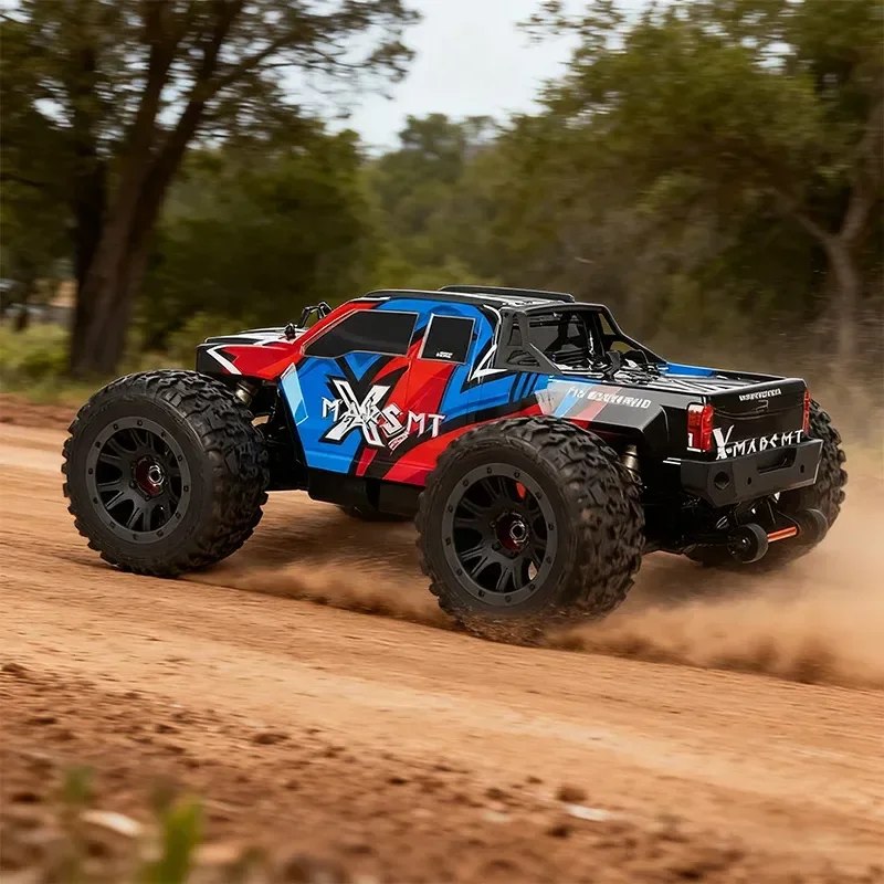 Hnr h9902 1:8th escala rtr monster caminhão modelo elétrico carro rc controle de quatro rodas motrizes sem escova veículo off-road x-mars mt