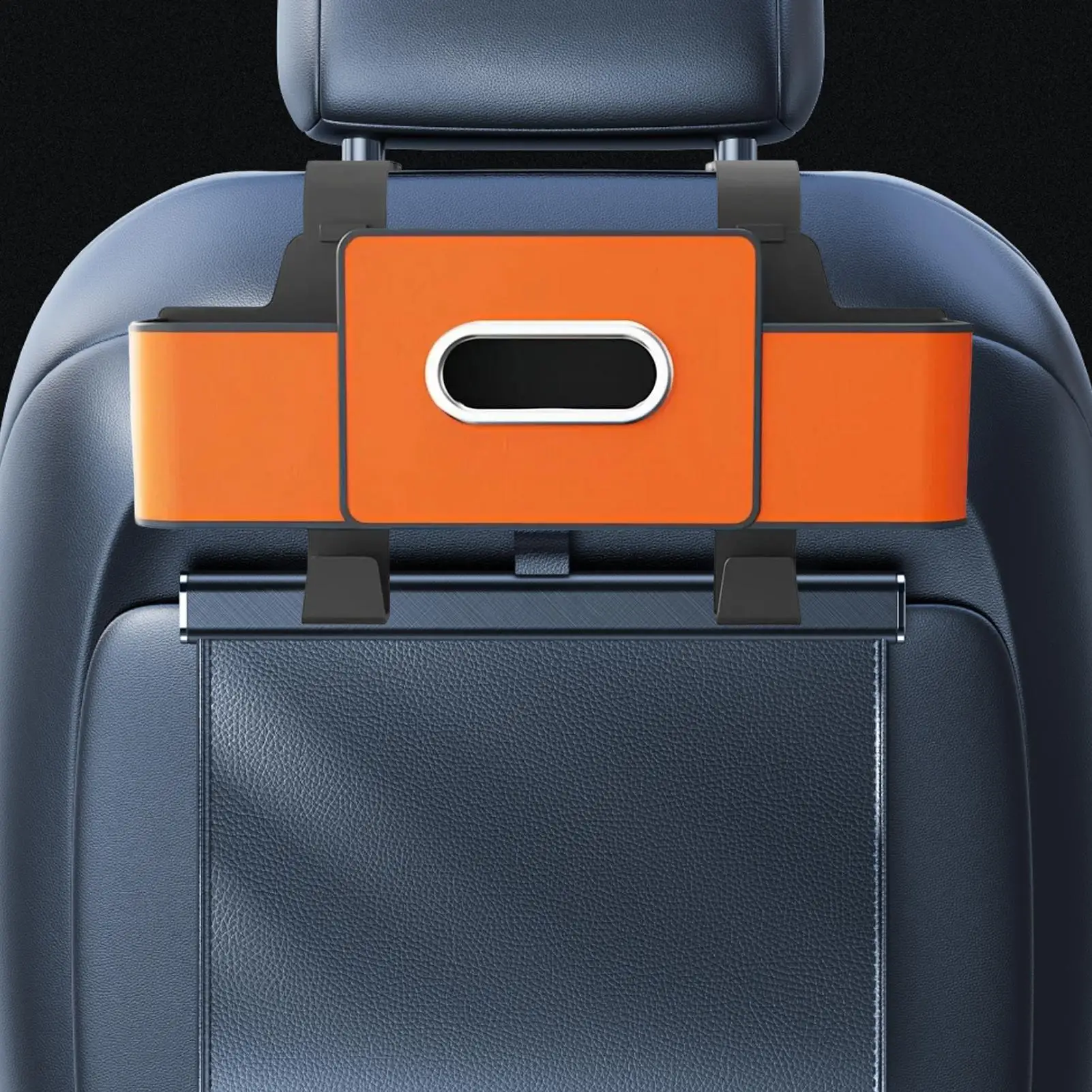 

Back Seat Car Organizer Tissue Compartment With Hooks Back Of Seat Car Organizer For Truck Travel Toddler Women Kids Men Trip