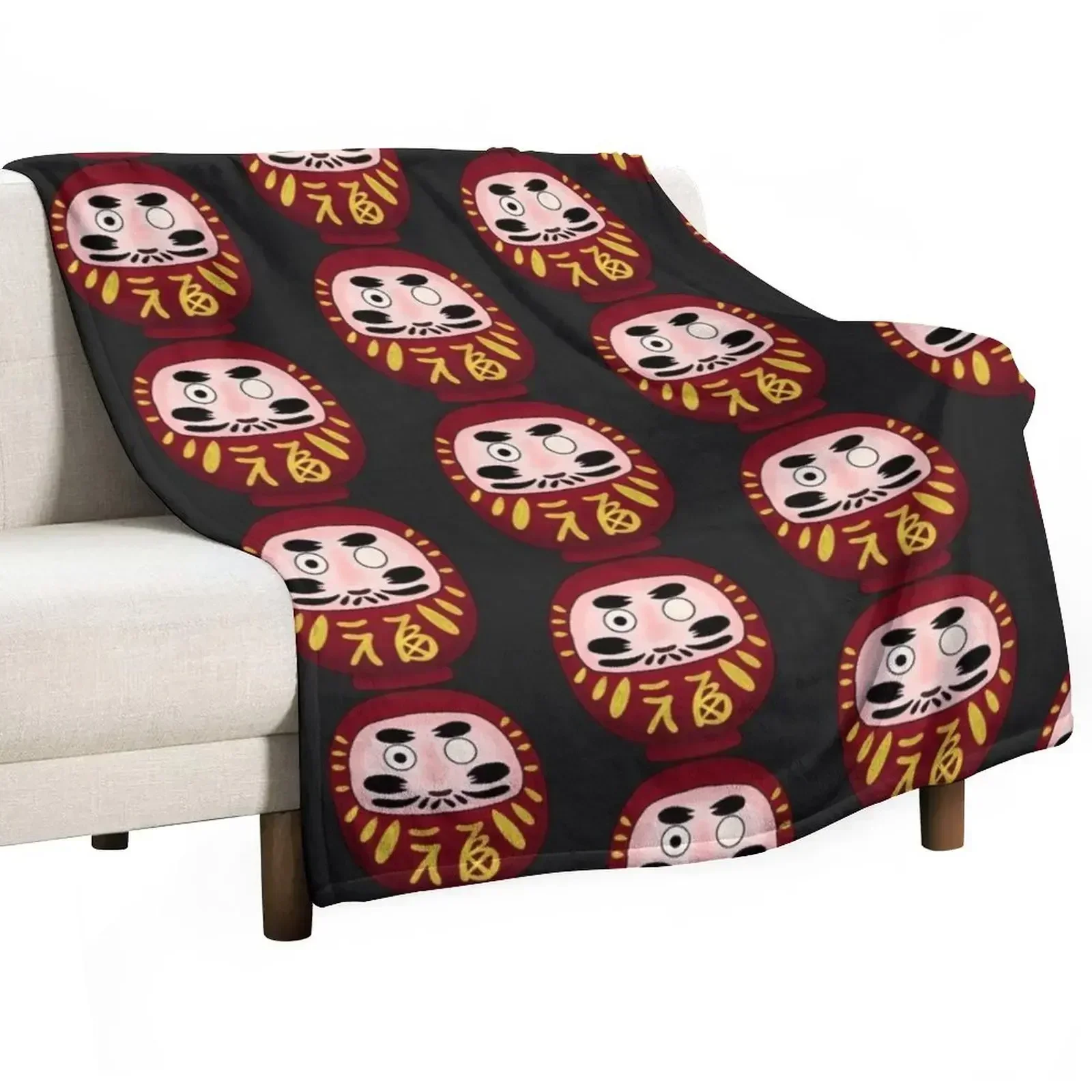 Daruma Throw Blanket Flannels Baby sofa bed Blankets