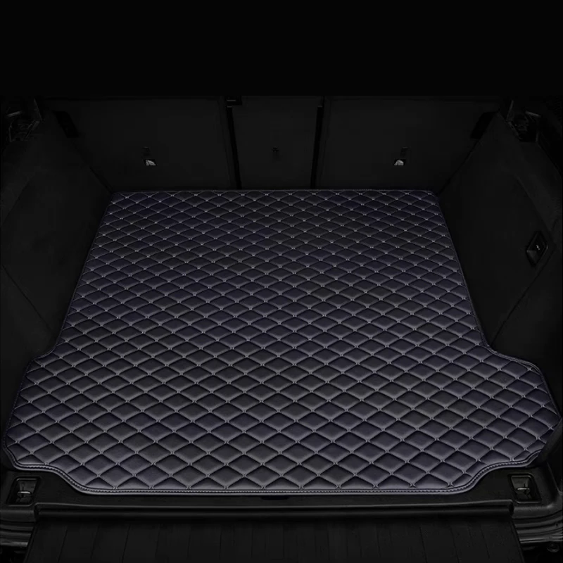 Durable Custom Leather Color Car Trunk Mat For Volkswagen VW Phaeton Year 2002-2016 Auto Carpet Accessories Interior Parts