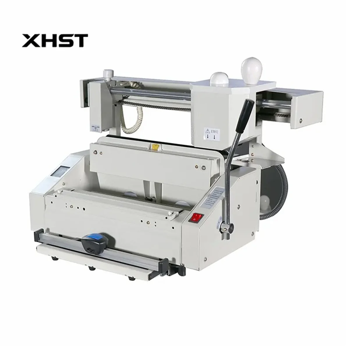 SG-TB04 Office Use Desktop A4 Size Book Binding Machine Manual Hot Melt Glue Book Binder Machine With Extra Cover Creasing