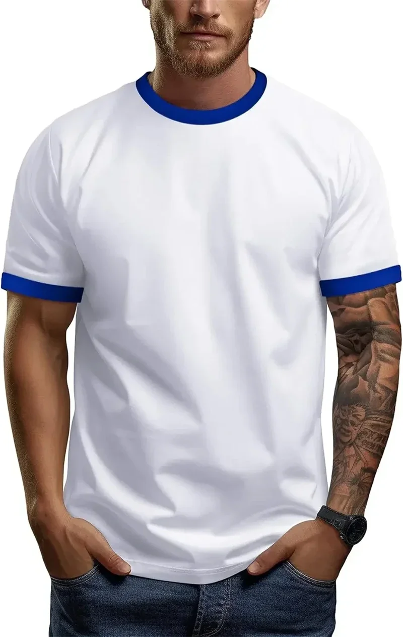 3D-Druck Retro Minimalistisches Einfarbiges Atmungsaktives Schnelltrocknendes Herren-T-Shirt Outdoor Street Fashion Lässige Eltern-Kind-Kleidung – Detail 9