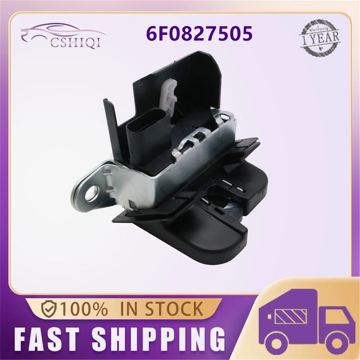 6F0827505 6F0827505B Hatchback Tailgate Boot Lock For Seat Ibiza 2018 2019 2020 2021 2022- 2SD827505 6F08275059B9 Auto Parts