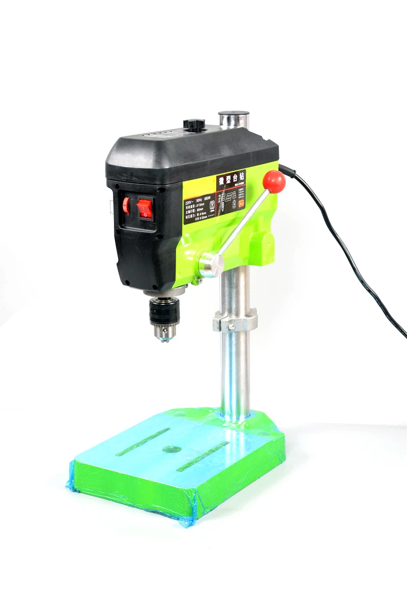 680w Mini Bench Drill Bench Drilling Machine Variable Speed Drilling Chuck 1-13mm For DIY Wood Metal Electric Tools