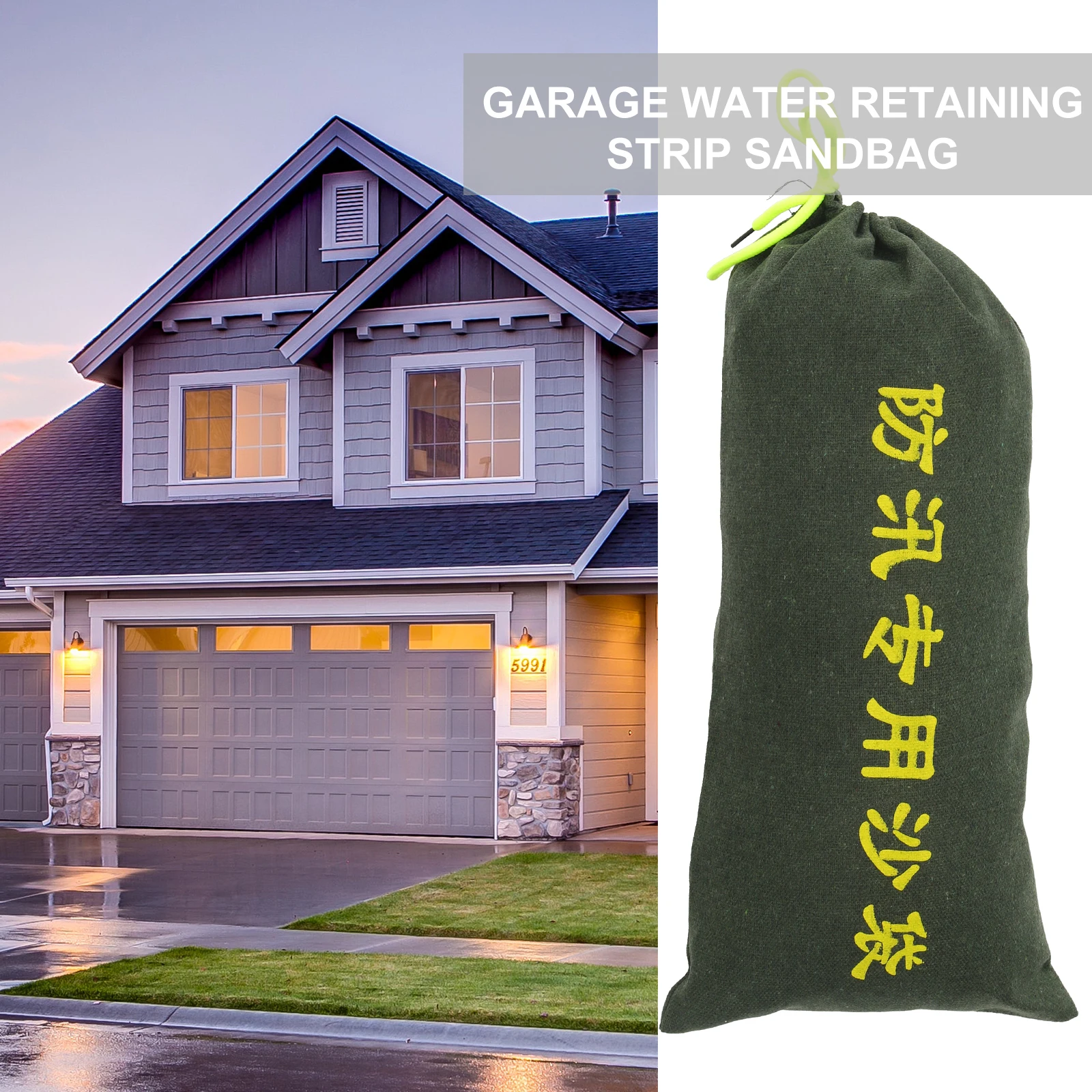 Control Heavy Duty Canvas Water Flood Barriers For Home Barrier for Home Protection Anti Flood Door Block Garage Small