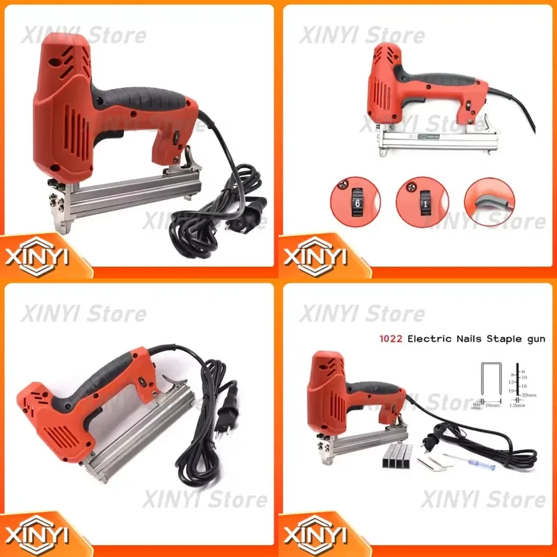 for Electric Staple Gun Straight Nail Special F30 Woodworking Tool