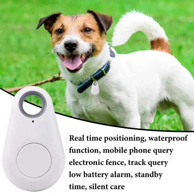 Mini GPS Locator AntiLost Alarm Wallet Keychain Smart Tag Bluetooth-Compatible Tracer Keychain Dog Pet Child Tracker Key Finder