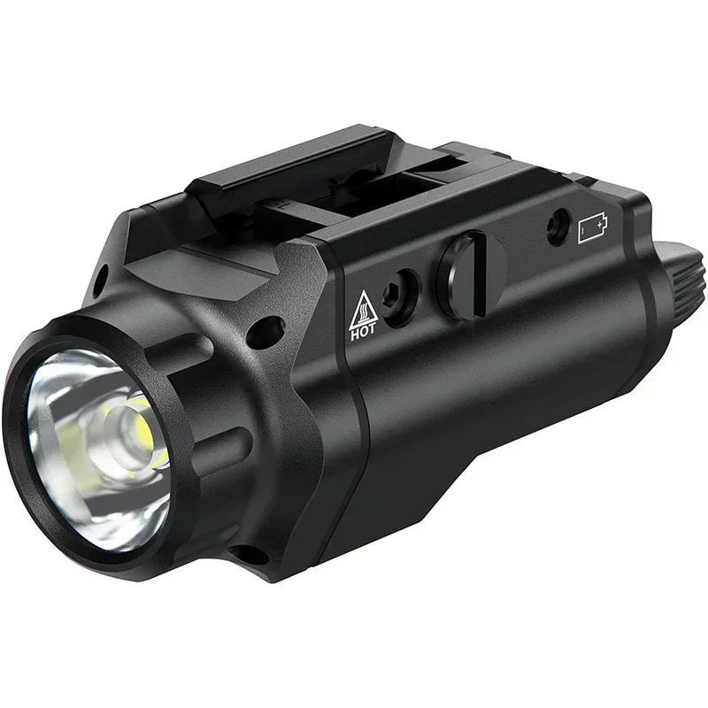 Richfire LED Pistol Weapon Light 1000 Lumen Compact Rail Mounted Handgun Tactical Flashlight Rail Locating Keys for Picatinny