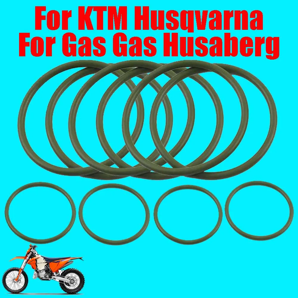 For KTM SX EXC XC XC-W MXC Freeride Husqvarna TE TC Husaberg TE Gas Gas EC Motorcycle Exhaust Manifold Rubber Gasket Seal O-Ring