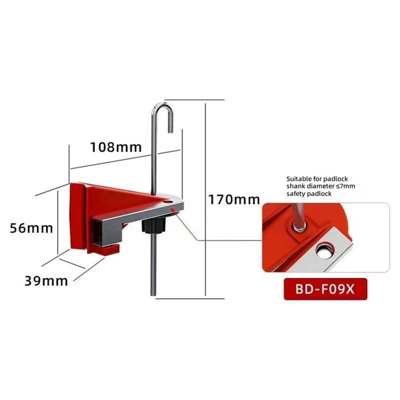 A19F-Pipeline Ball Valve Lockout Valve Lock Valve Lockout And Tagout Valve Tagout