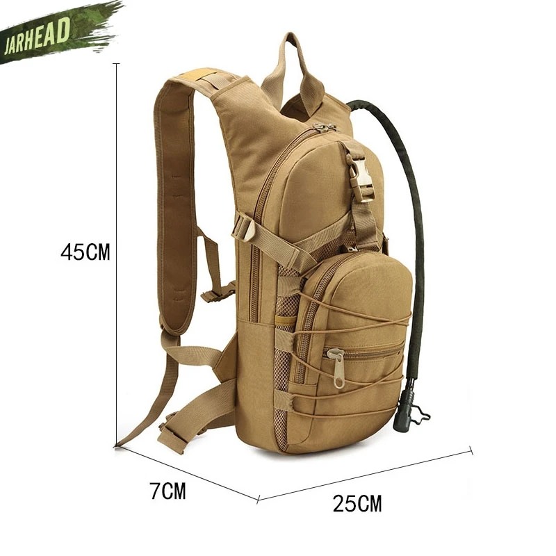 Outdoor Hydration Backpack Tactical Assault Outdoor Hiking Hunting Climbing Riding Bag Cycling Backpack Water Bag