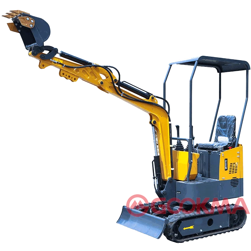 1.0t Mini excavator all-terrain universal excavation engineering agricultural hook machine Factory direct supply