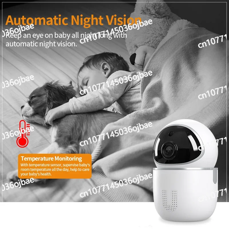 5.0-inch Wireless Video LCD Monitor with Digital Camera for Baby Monitoring