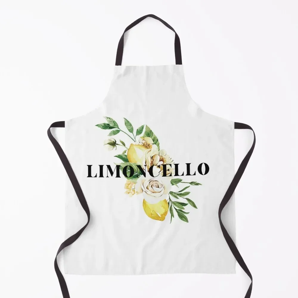 Limoncello Lemon Apron Sexy Restaurant Kitchen Equipment women's work Apron