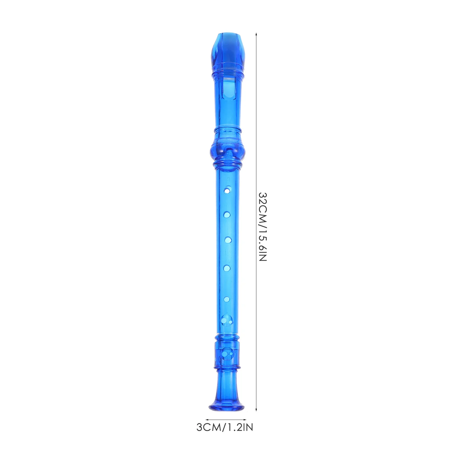 

Premium Soprano Recorder 8 Holes Kids Flute Strong Not Easily Broken Smooth Surface Safe for Playing Clear Powerful Sound