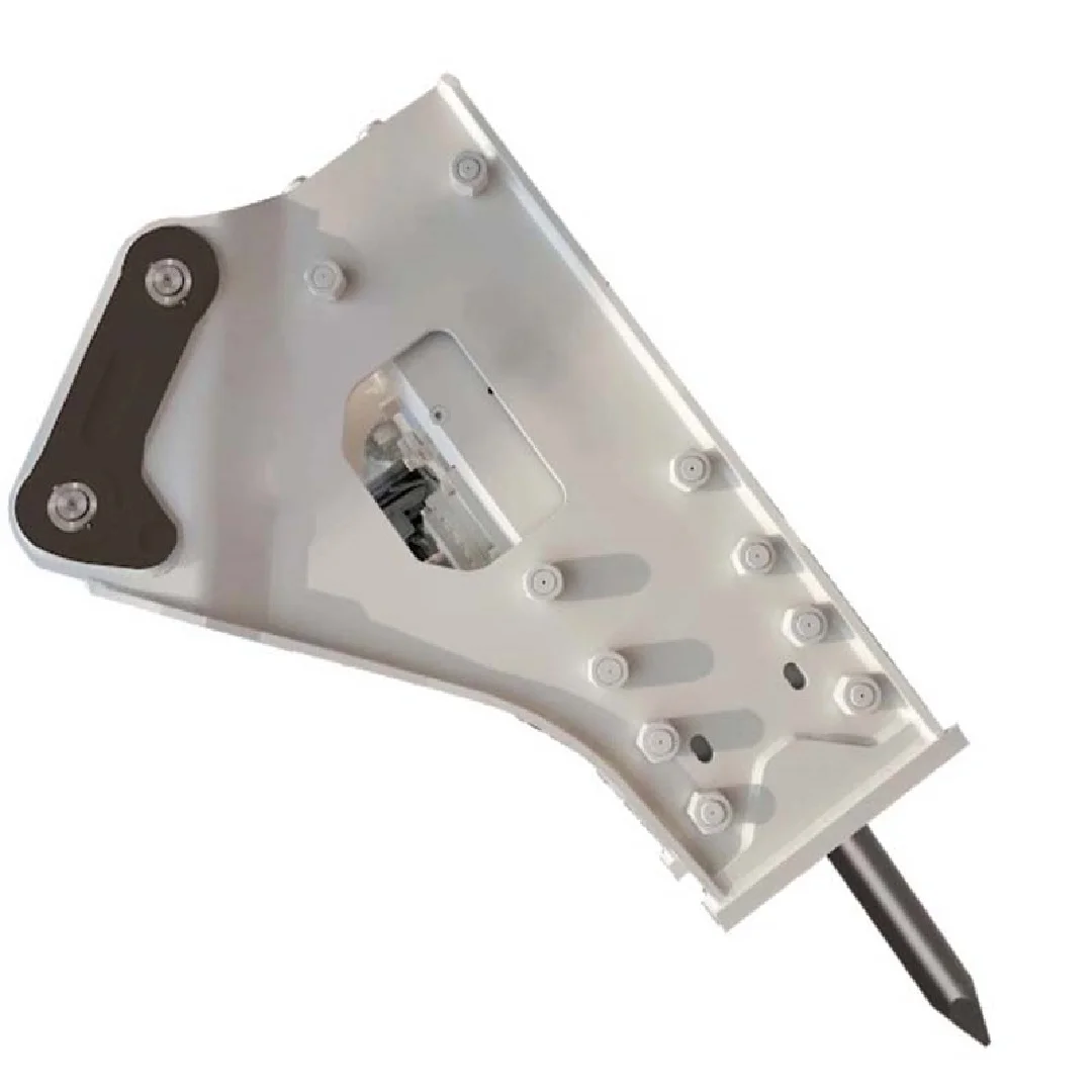 Heavy Duty Hydraulic Rock Breaker Hammer Demolition Attachment Tool Fits 30-45 Ton Excavator Digger