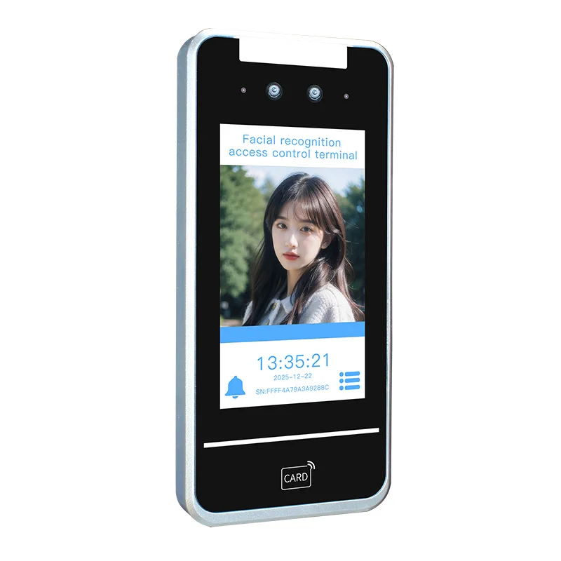 2026 Hot！Wholesaler Night Vision Face Recognition Time Attendance Management System School For Facial Biometric Access Control P