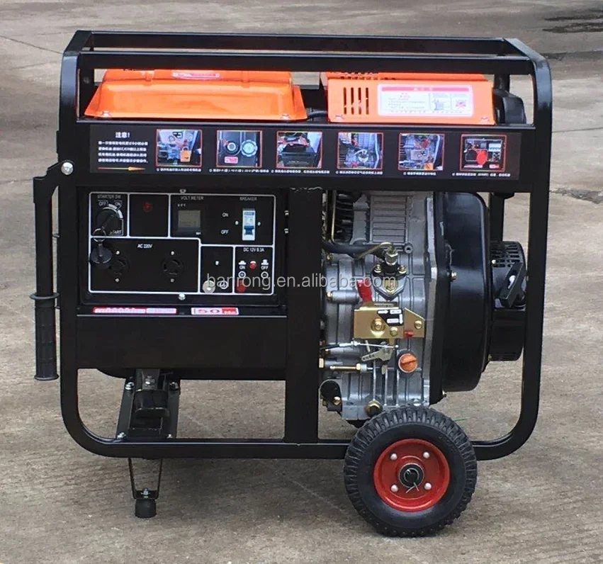 High quality small generator portable wind and cool tone diesel generator