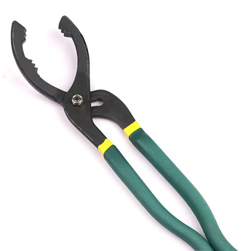 295Mm Oil Grid Filter Wrench Tilt Pliers Filter Elements Disassembly Pliers Filter Disassembly General Type Green+Black