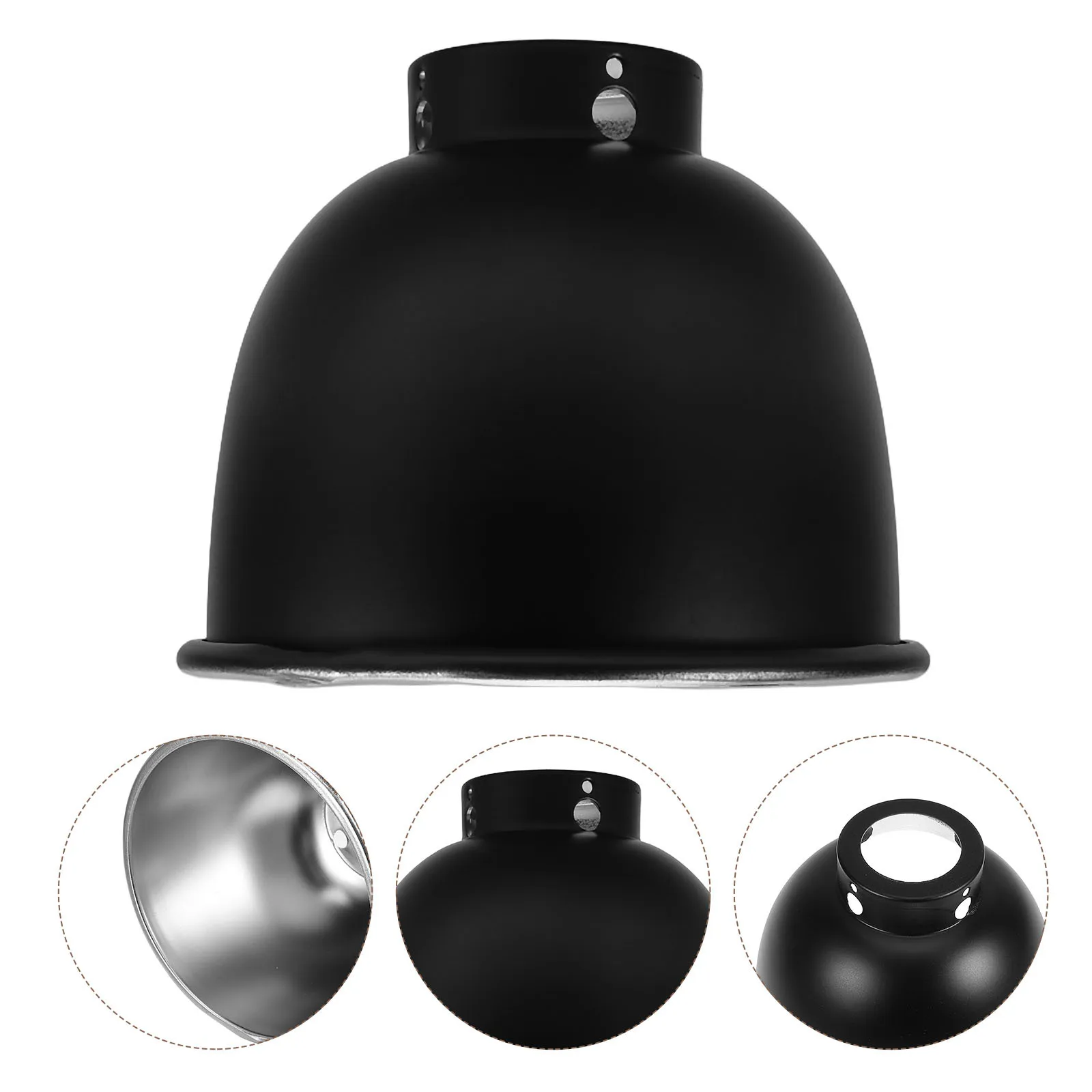 

5.5 Inch Reptile Terrarium Cover Heat-Resistant Optical Reflection Cap Enhanced Light Distribution Dome Shade For Reptile