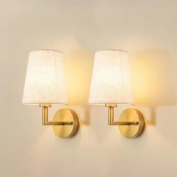 Battery powered wireless wall light Two pack Comes with remote control and rechargeable light bulb bedroom living room Hallway