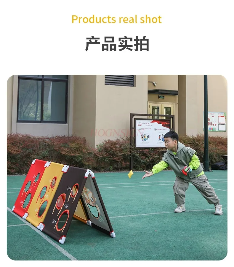 Zandzakwerpers voor de kleuterschool, doelplaten, cartoonspeelgoed voor buiten, sentiment, educatiespellen voor jonge kinderen, kinderen