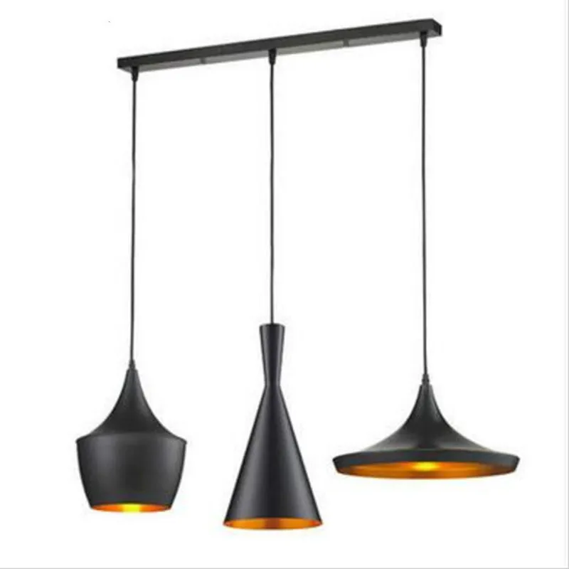 Modern  Lamps Musical Instrument 1 Set 3 Pieces Pendant Lights Restaurant Hanging  Light For Dinning Room