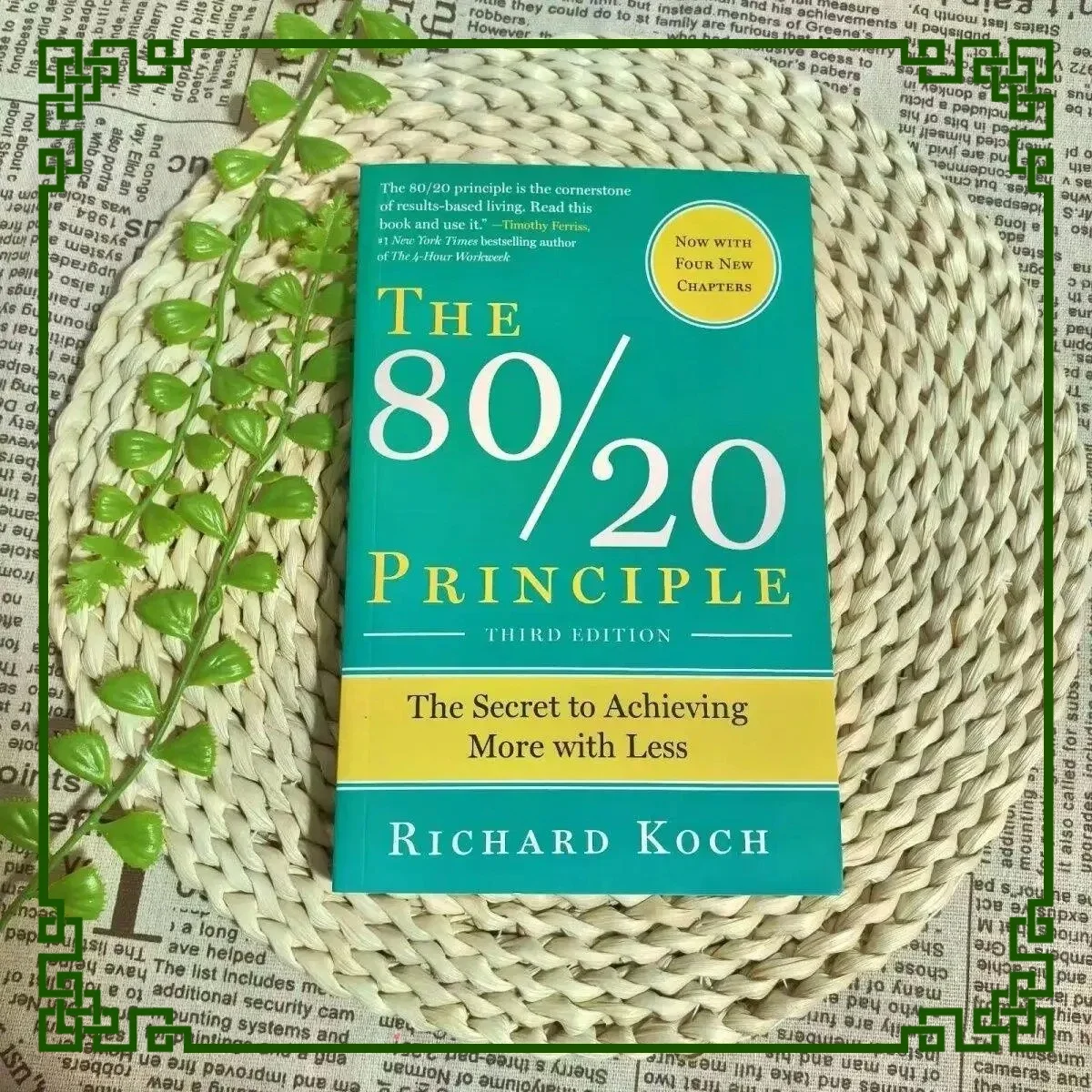 

80/20 Principle Richard Koch Achieve More with Less Bestseller 2025 English Paperback The 80/20 Principle