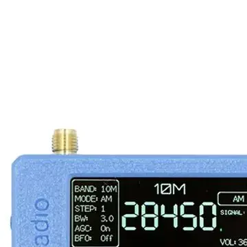0.5-108MHz SI4732 For DSP For Mini Radio Receiver 1.9 Inch Color Screen For HF SW For MW VHF For FM AM LSB USB Portable Pocket D