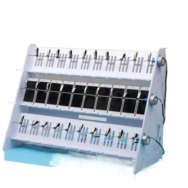 

Mobile phone screen swiping automatic screen swiping device, automatic video swiping bracket wooden