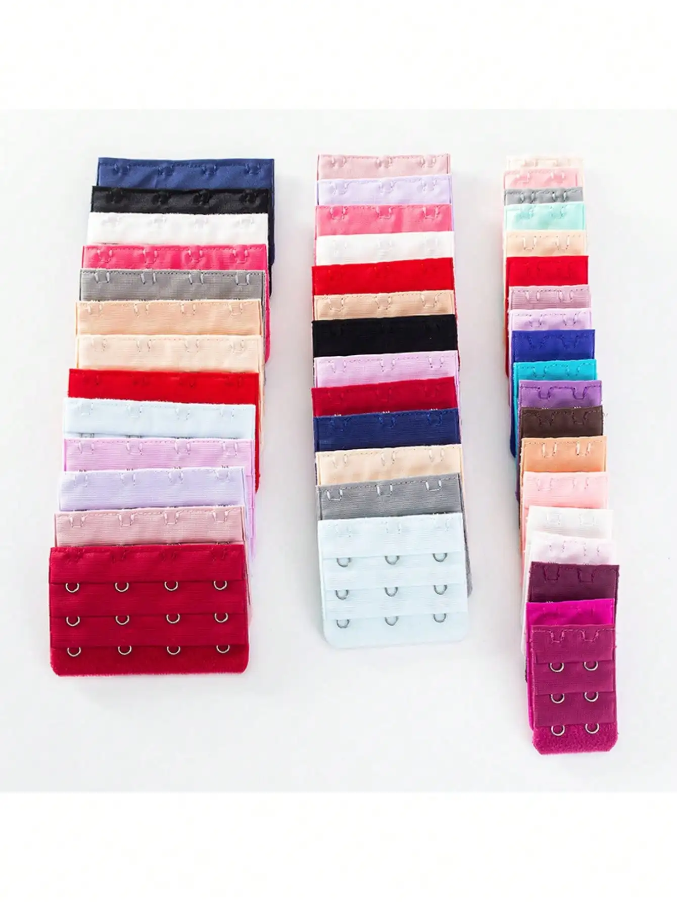 مجموعة موسع حمالة الصدر مكونة من 11 قطعة - خطافين / 3 خطافات / 4 خطافات، ملحقات الملابس الداخلية لضبط الراحة ​