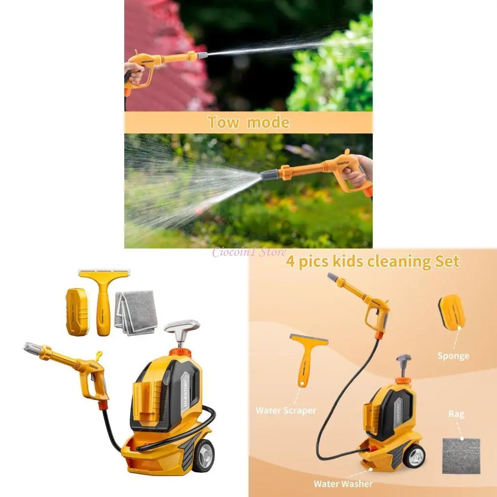 

Y1UB Interactive Car Wash Machine Toy Playling Game Car Очистка