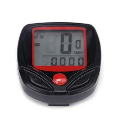 Waterproof Bicycle Wired Speedometer Road Bike Computers Lcd Display Speed Counter Code Table Cycling Riding Accessories