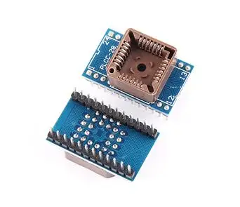 1PCS Integrated Circuit Adapter  PLCC44 To DIP40 IC SOCKET PLCC32 To DIP32 PLCC28 To Dip24 PLCC20 DIP20 TEST PCB Circuit Board