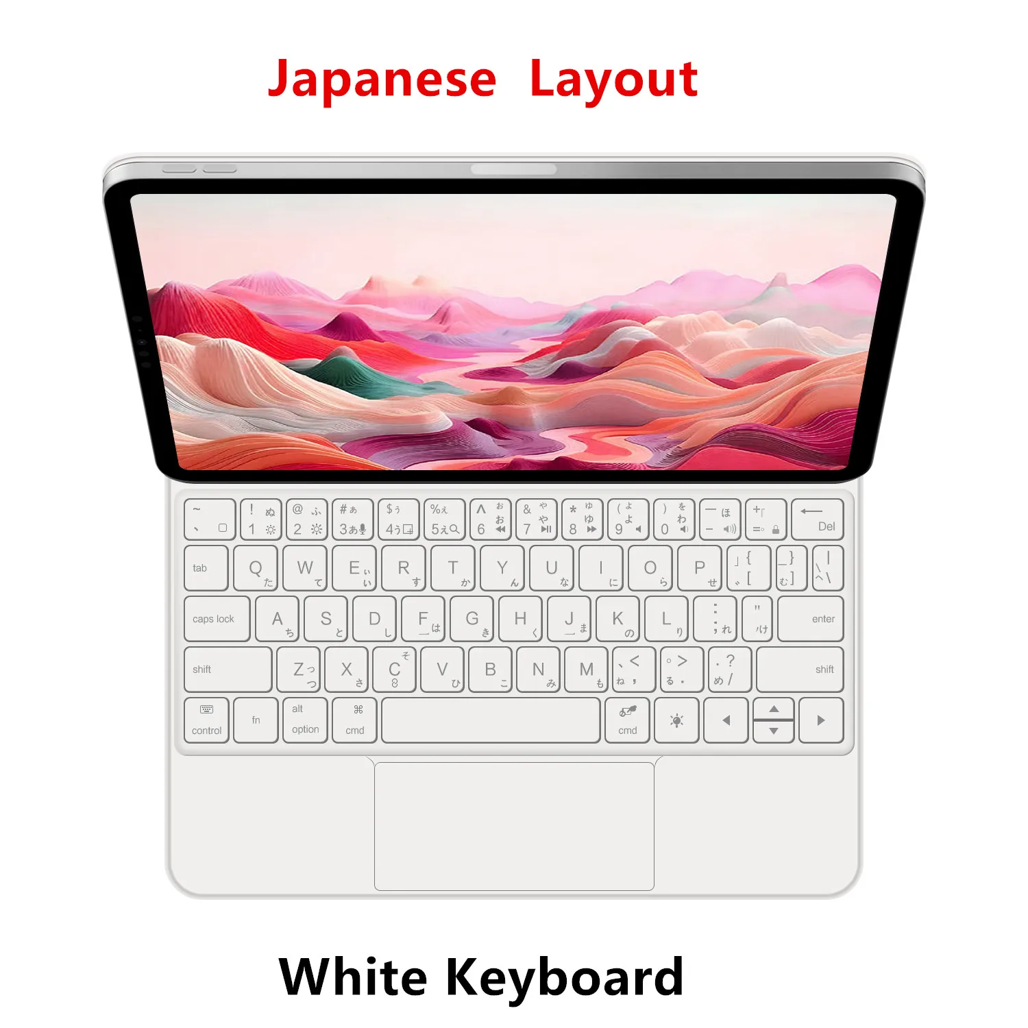 Backlight Magic Keyboard voor iPad Pro 11 13 M5 2025 hoes voor iPad Air 11 13 inch 2026 M4 M3 M2 hoes Pro 13 11 M4 Smart Cover - afbeelding 1