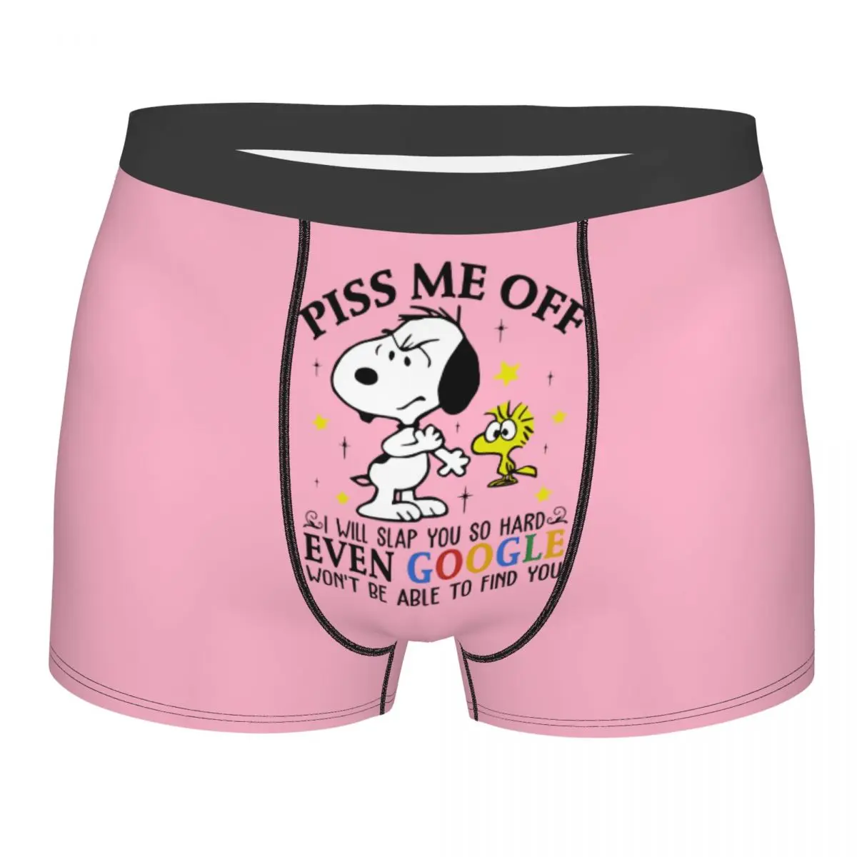 

Пользовательские милые мультяшные шорты-боксеры со снупи для Homme, нижнее белье с 3D принтом, трусы, дышащие трусы