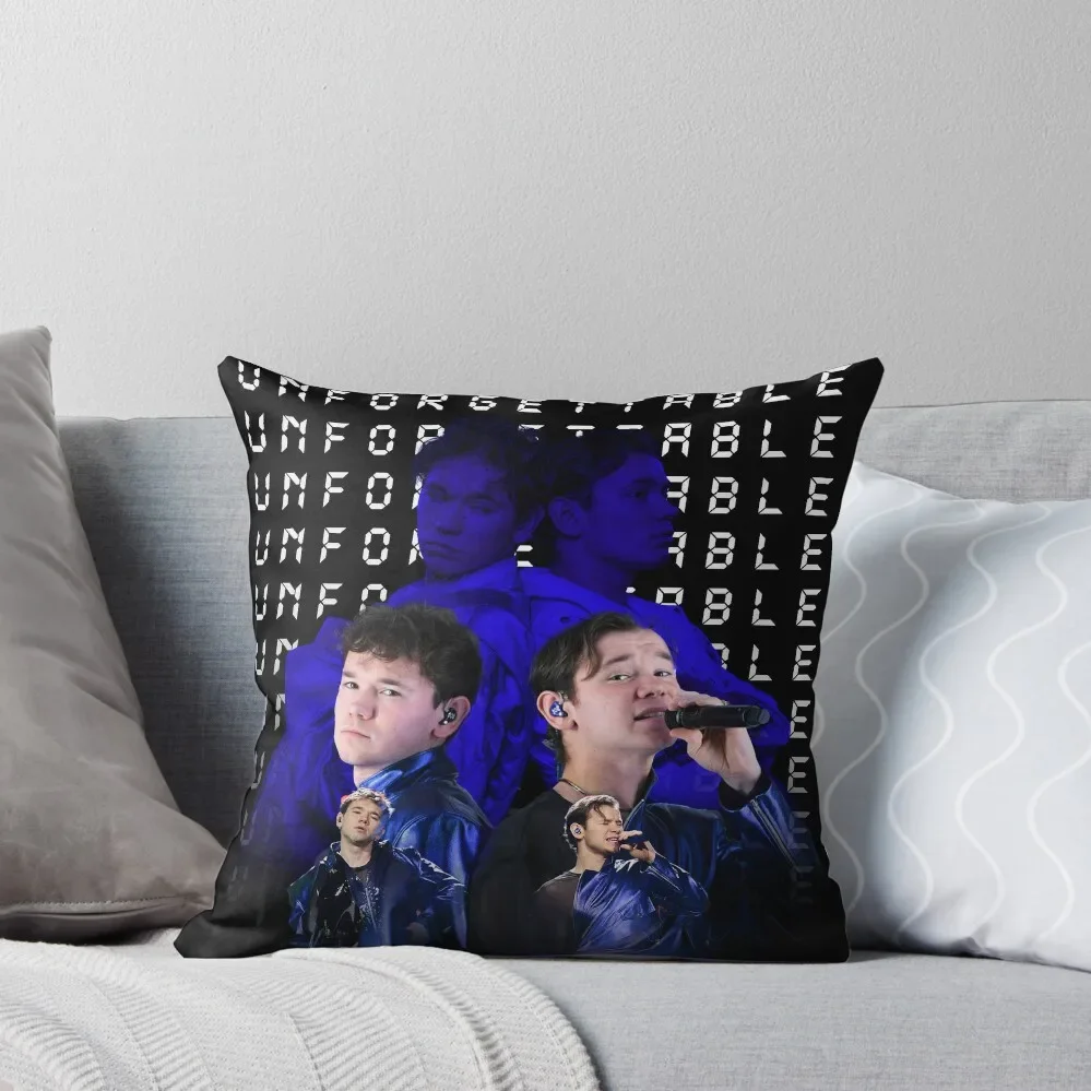 Marcus And Martinus Unforgettable Eurovision 2024 Sweden Merch Throw Pillow Pillowcase Cushion Sofa Pillow Cover pillow